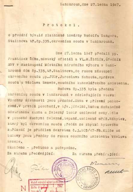 1947 predani vily soudu.jpg